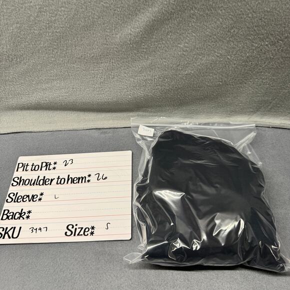 Teddy Fresh x Rick and Morty Sweatshirt Adult Small Black Embroidered Pullover - Picture 7 of 7